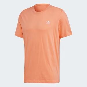 Adidas Men's Peach/Orange T-Shirt